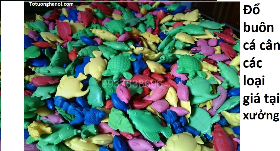 Cá cân nhựa câu cá